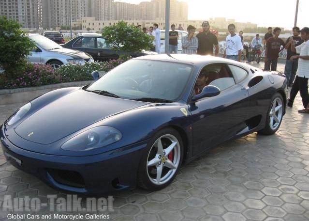 Ferrari Spotted at a car gathering in Karachi Pakistan