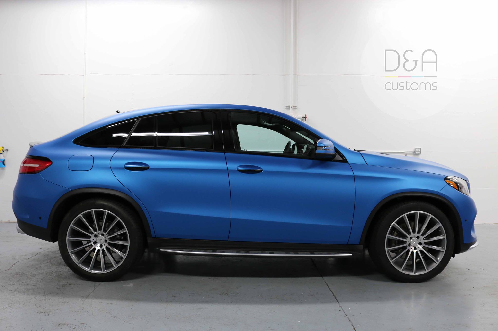 Full Vinyl Wrap 2017 Mercedes-Benz GLE 63 AMG