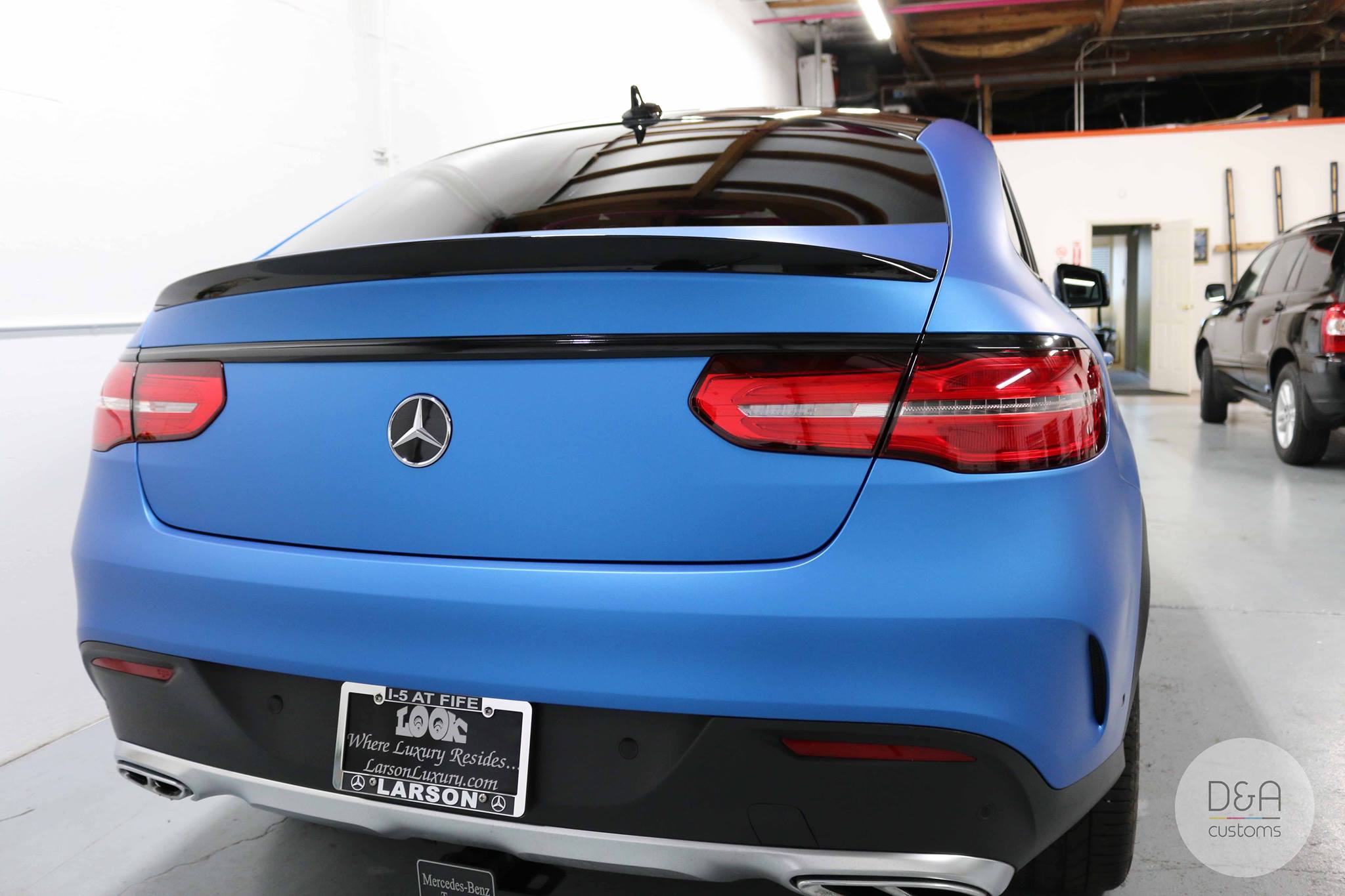 Full Vinyl Wrap 2017 Mercedes-Benz GLE 63 AMG