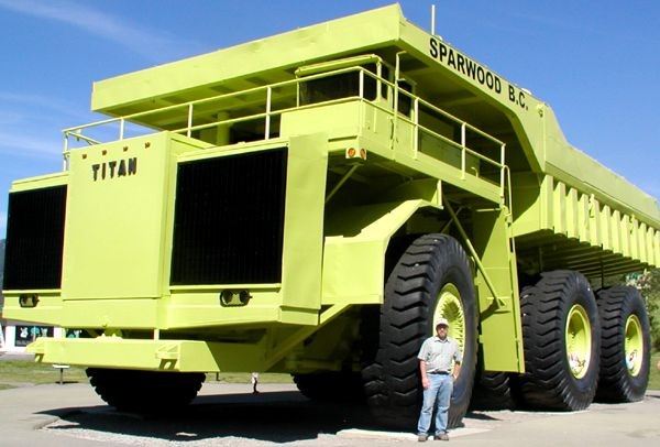 Gigantic Mine Truck