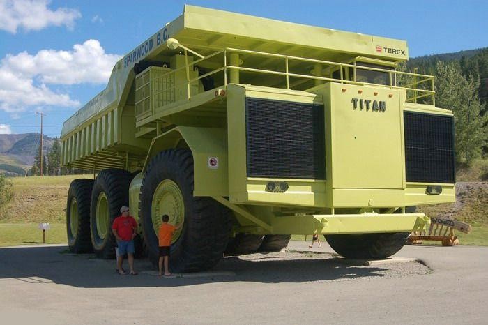 Gigantic Mine Truck