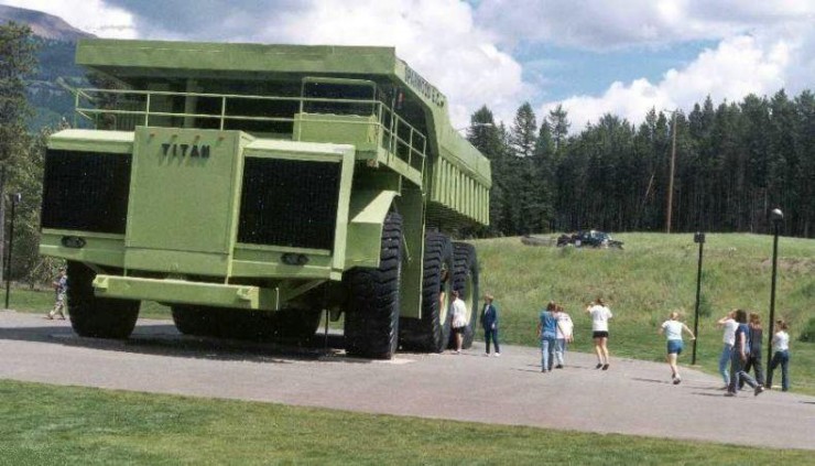 Gigantic Mine Truck
