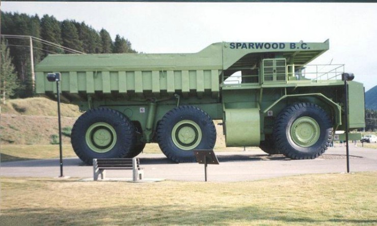 Gigantic Mine Truck