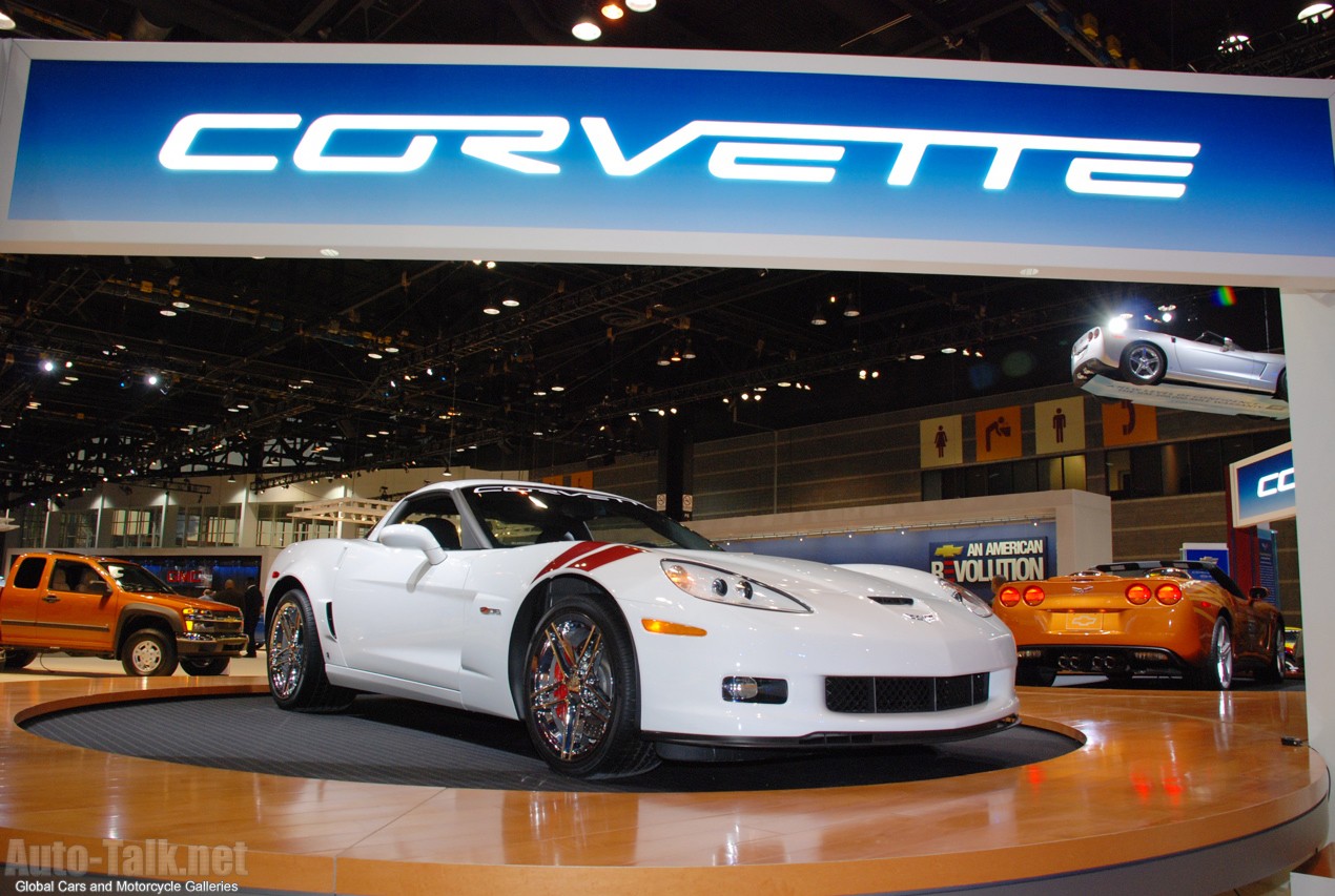 GT1 Champion Corvette Z06 at Chicago Auto Show