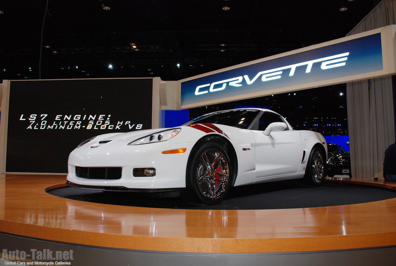 GT1 Champion Corvette Z06 at Chicago Auto Show