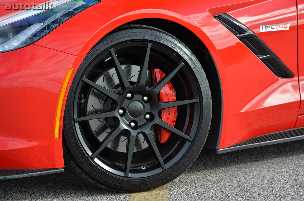 Hennessey HPE700 Twin-Turbo Corvette Stingray