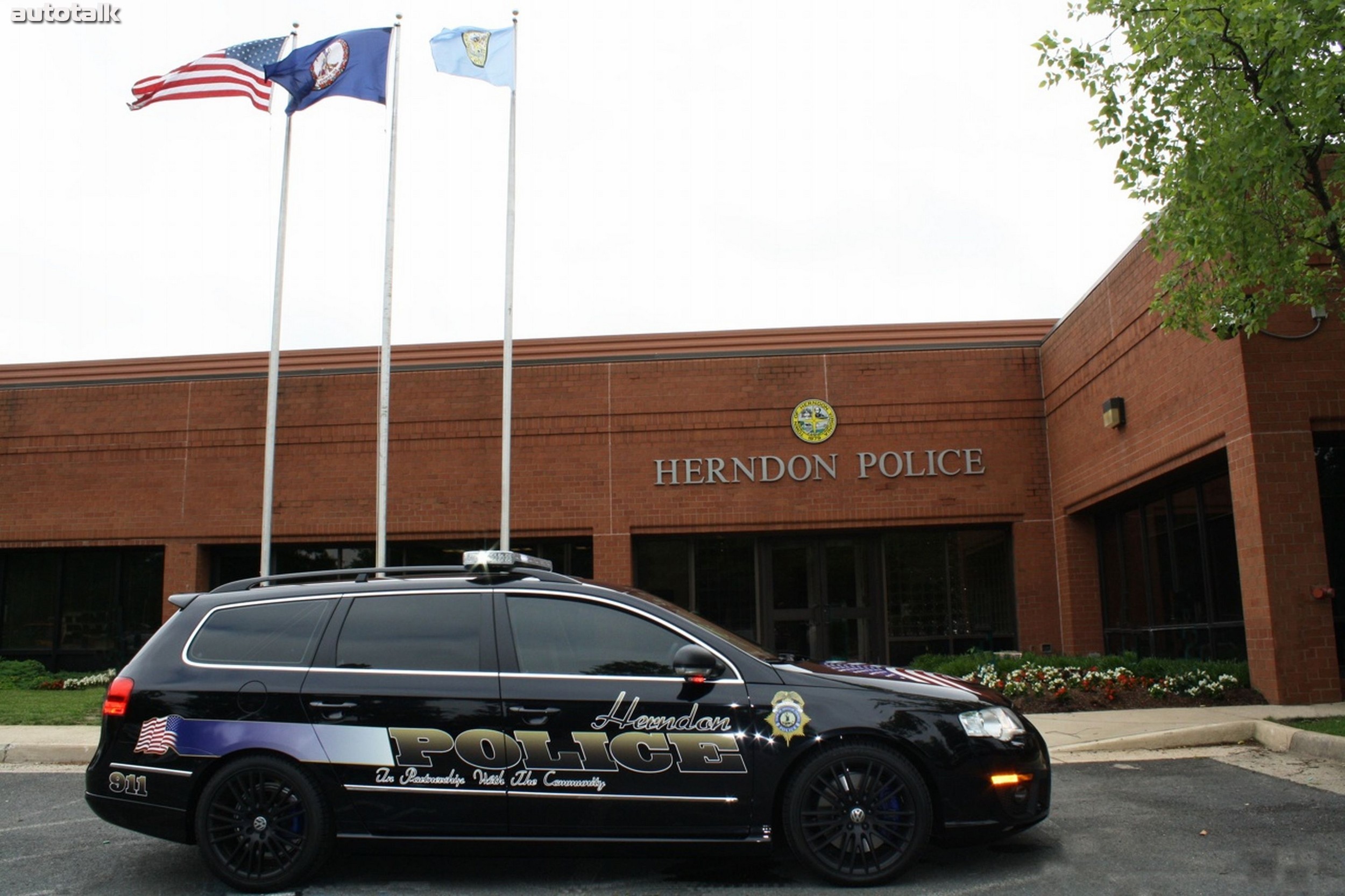 Herndon VA Police VW Passat
