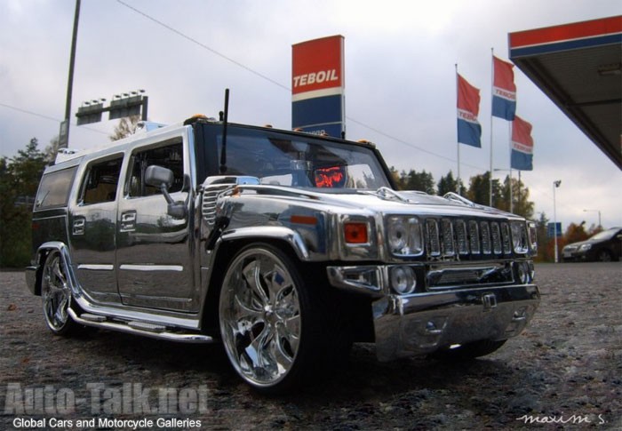 Hummer H2 Chromed Out