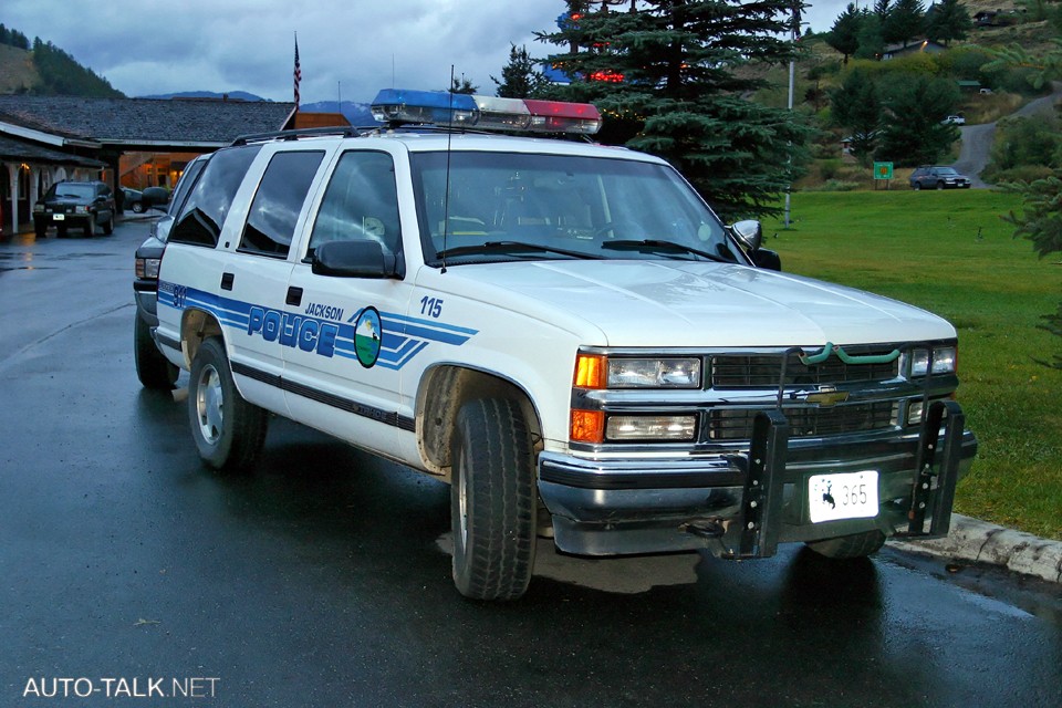 Jackson Police Tahoe