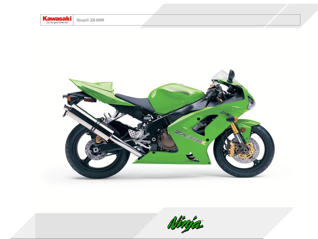 Kawasaki Ninja ZX6RR