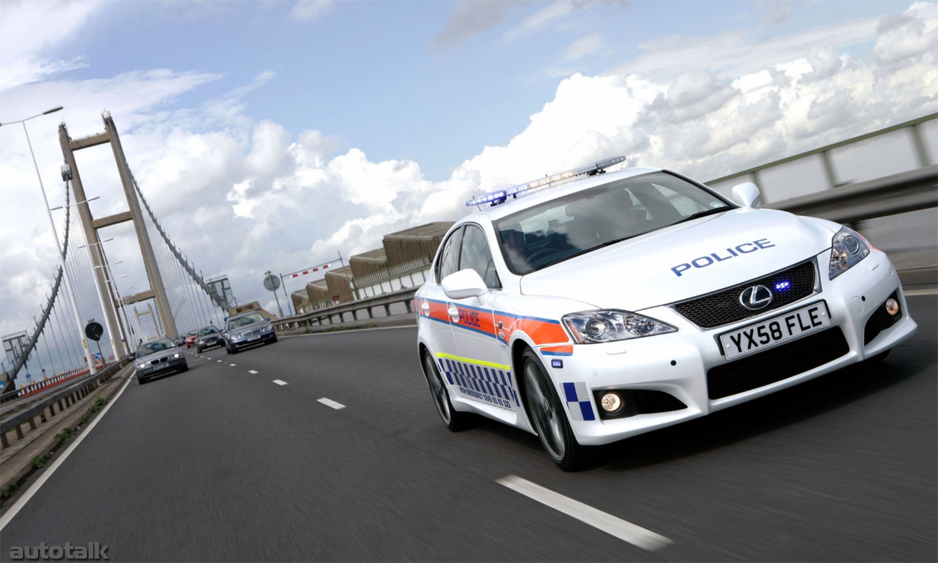 Lexus IS-F Police Car