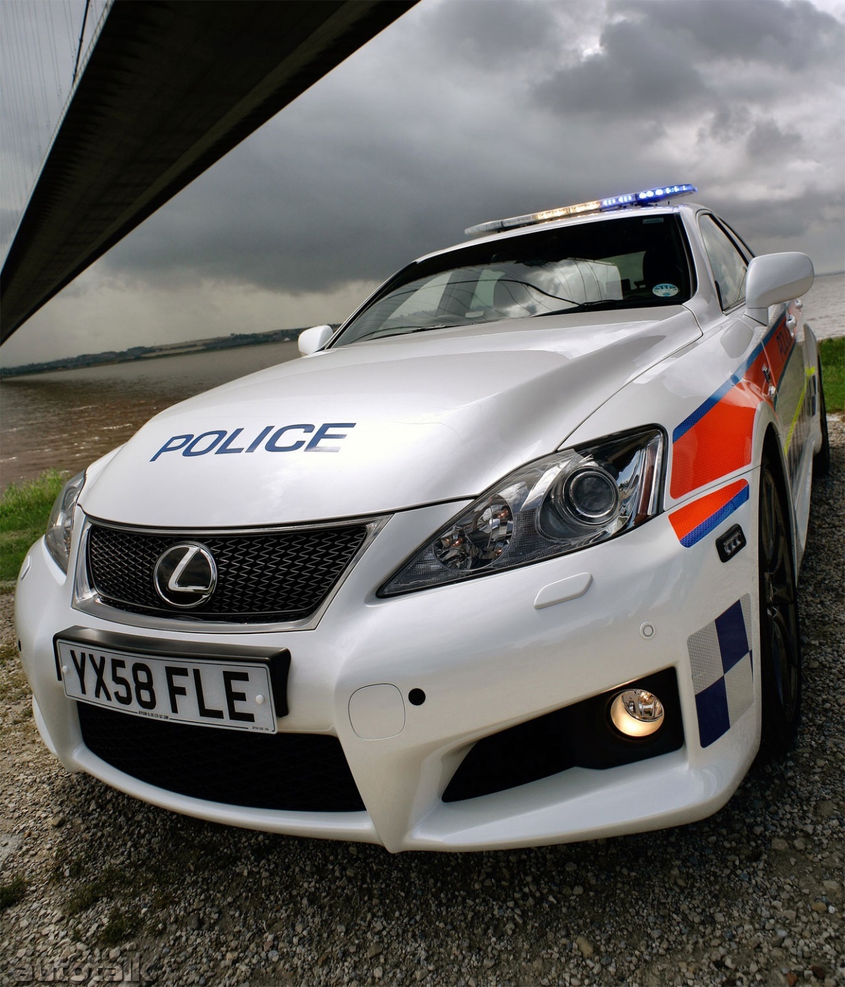 Lexus IS-F Police Car