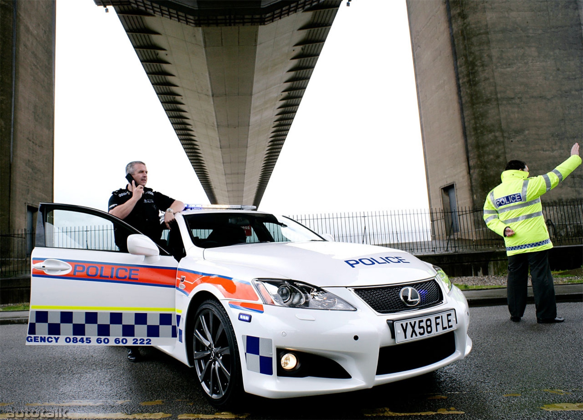 Lexus IS-F Police Car