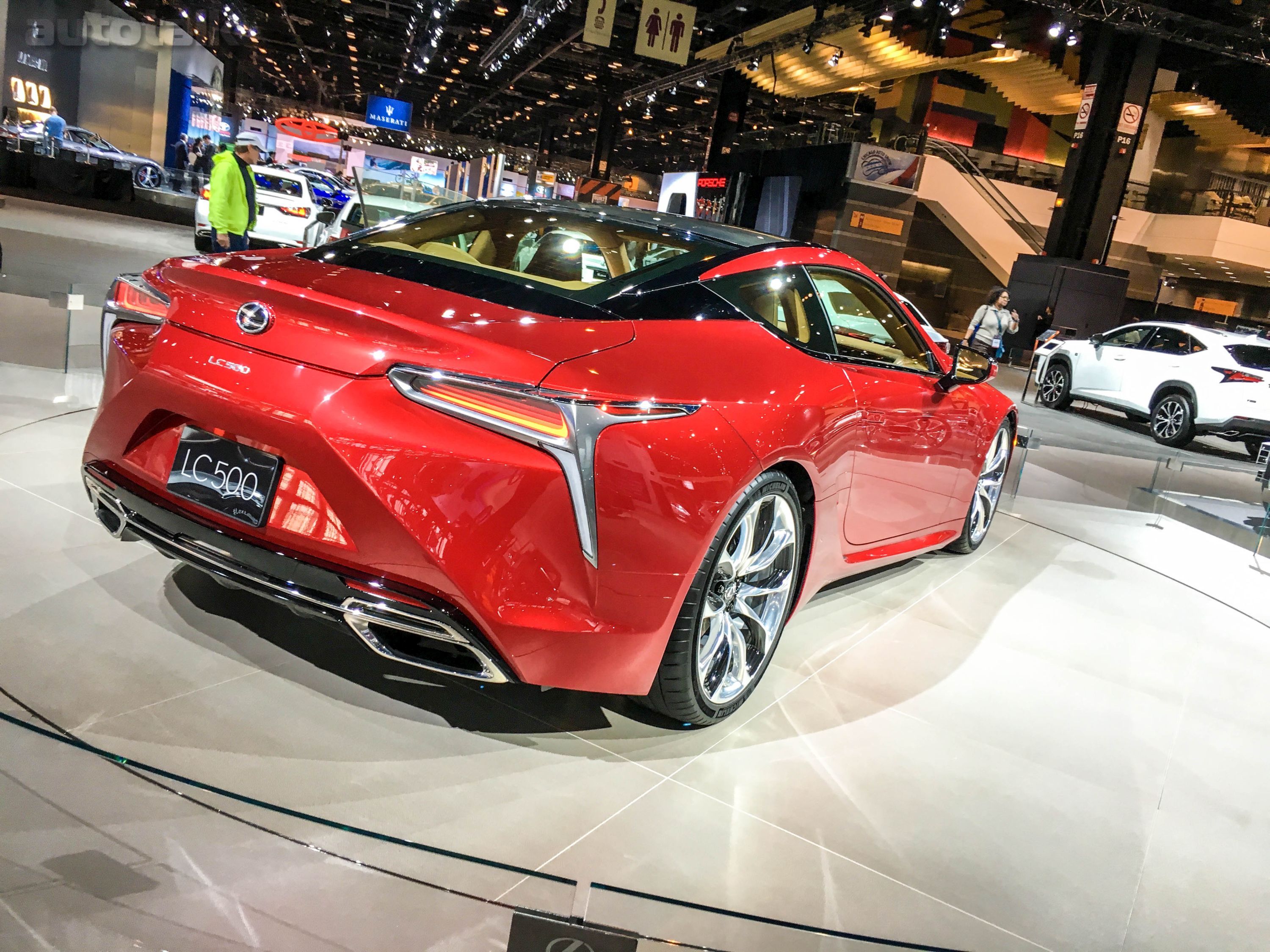 Lexus LC500 at 2016 Chicago Auto Show
