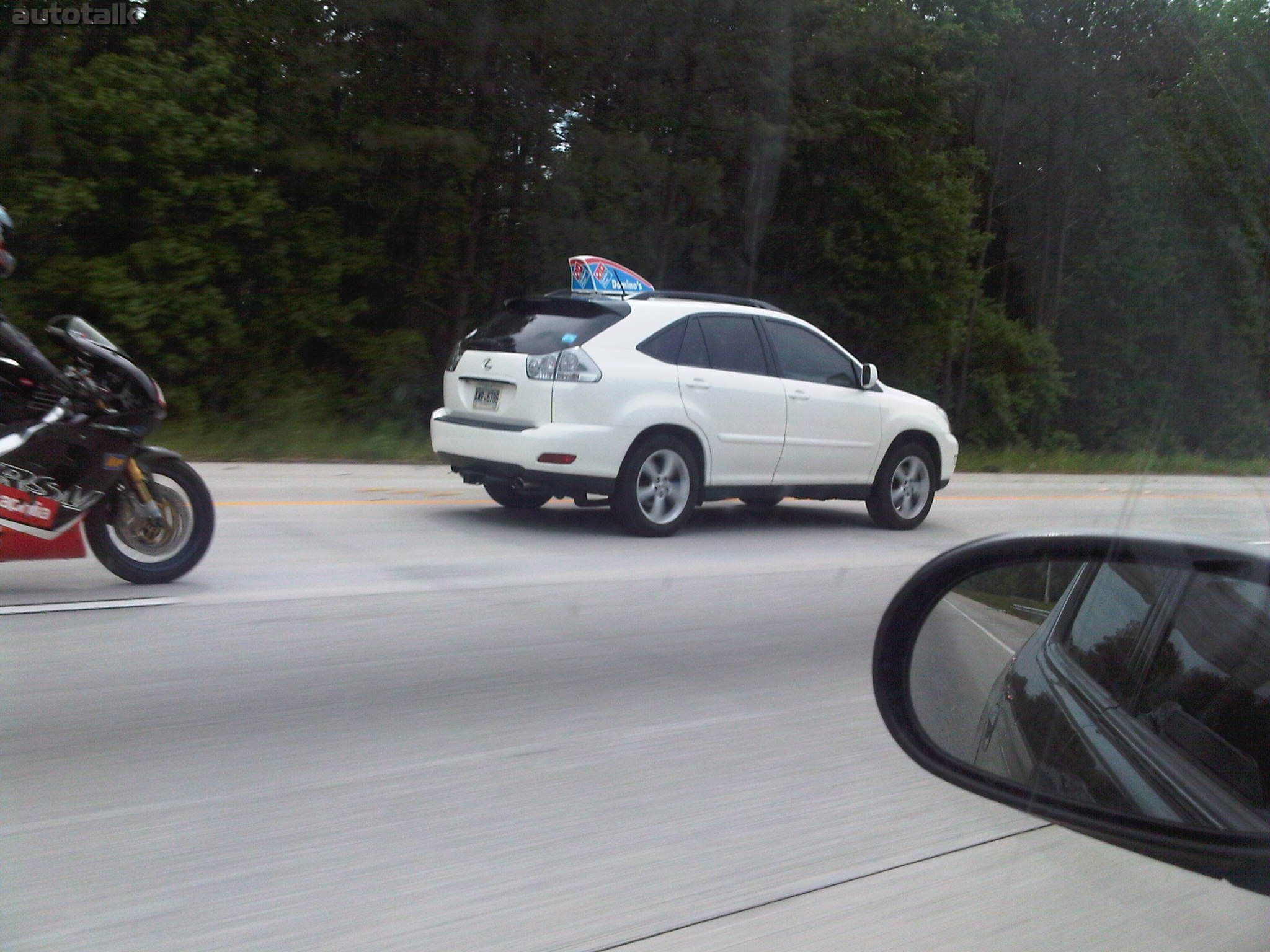 Lexus Pizza Delivery SUV