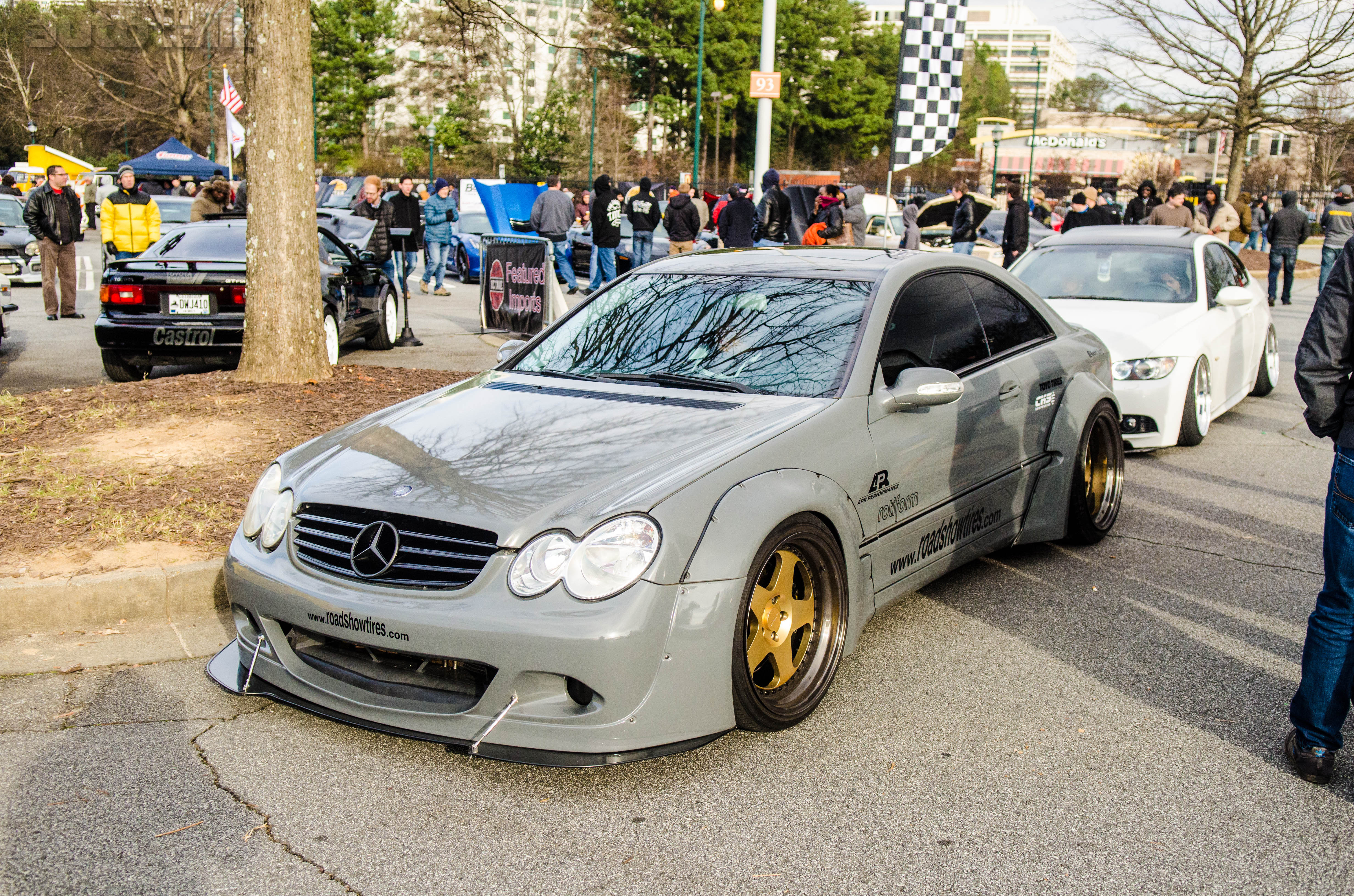 Mercedes-Benz at Caffeine & Octane
