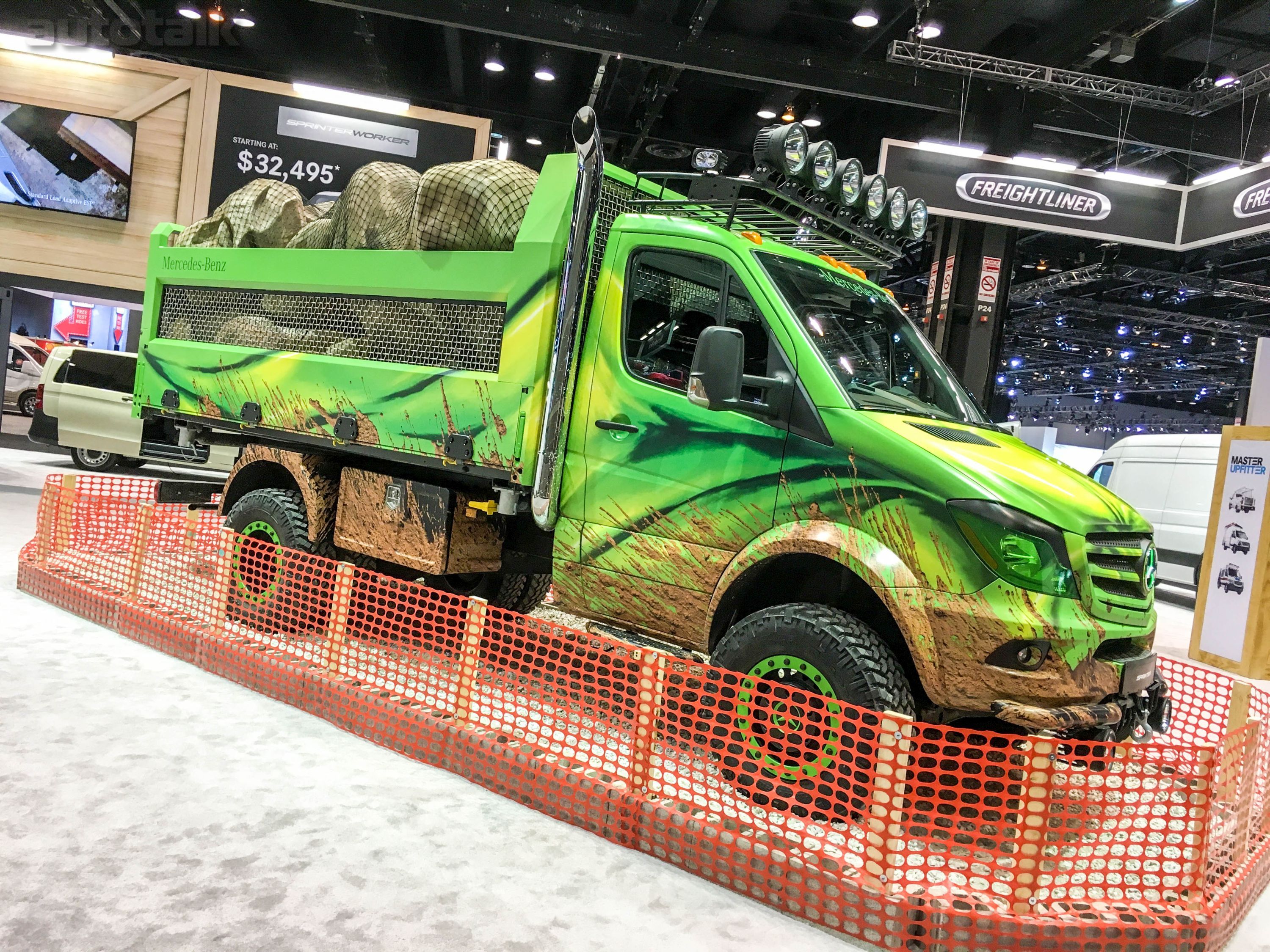 Mercedes-Benz Sprinter at 2016 Chicago Auto Show