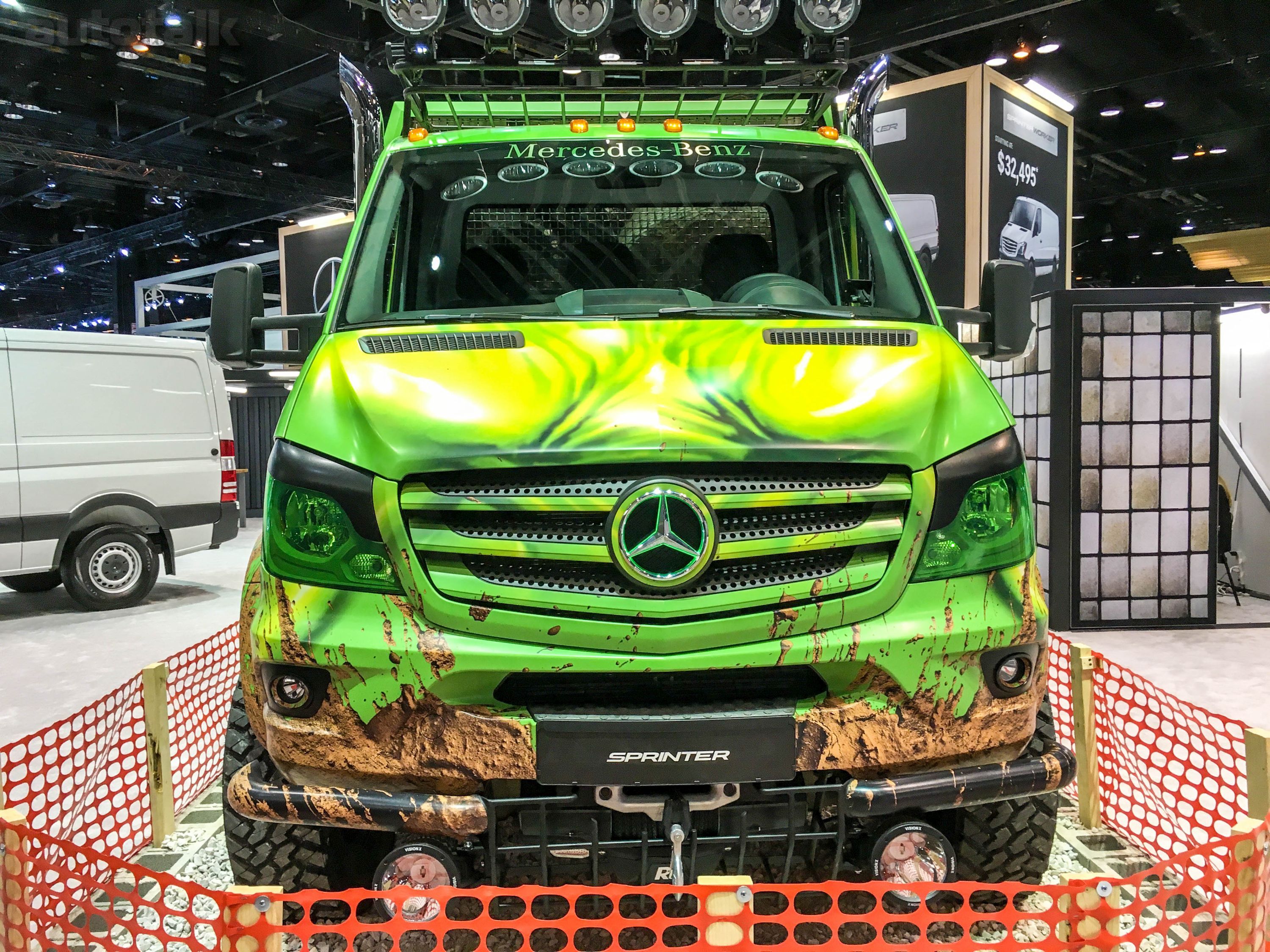 Mercedes-Benz Sprinter at 2016 Chicago Auto Show