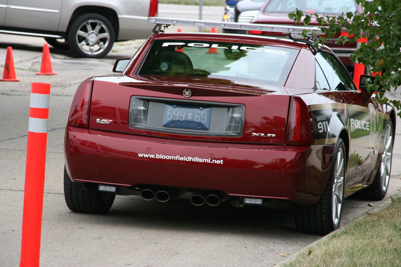 Michigan Police Cadillac XLR-V