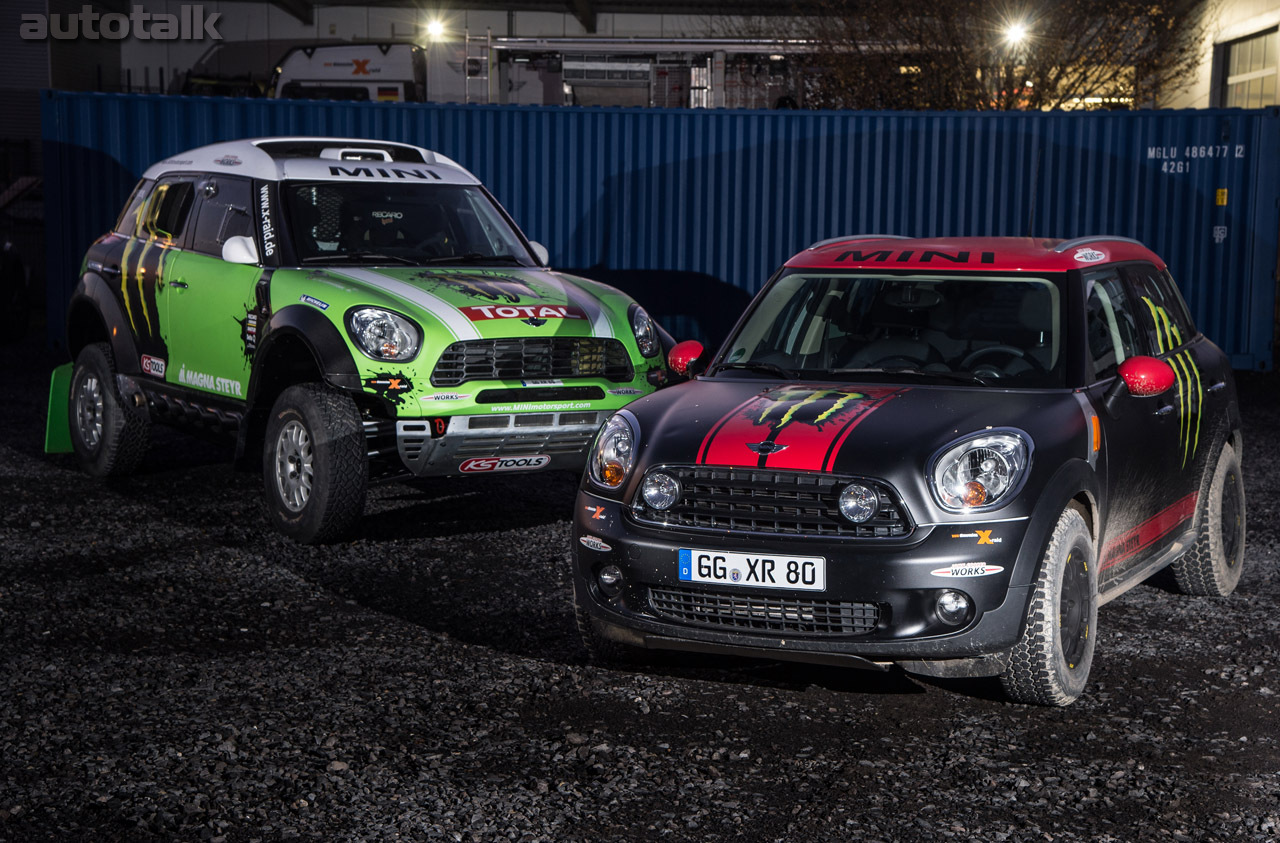 MINI Countryman X-Raid Dakar Racer