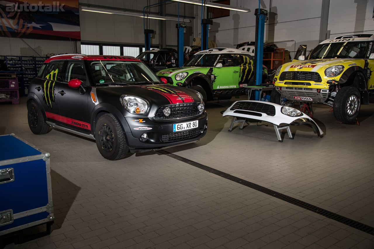 MINI Countryman X-Raid Dakar Racer
