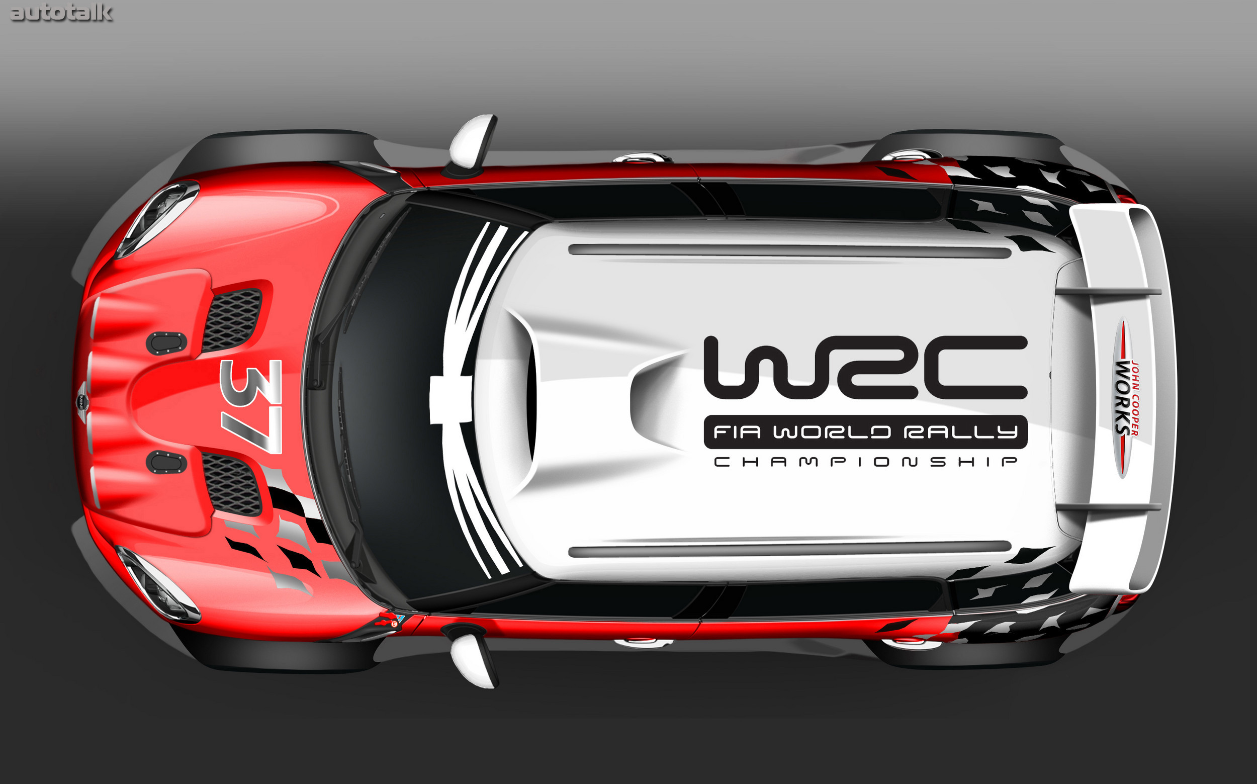 MINI John Cooper Works WRC Rally Car