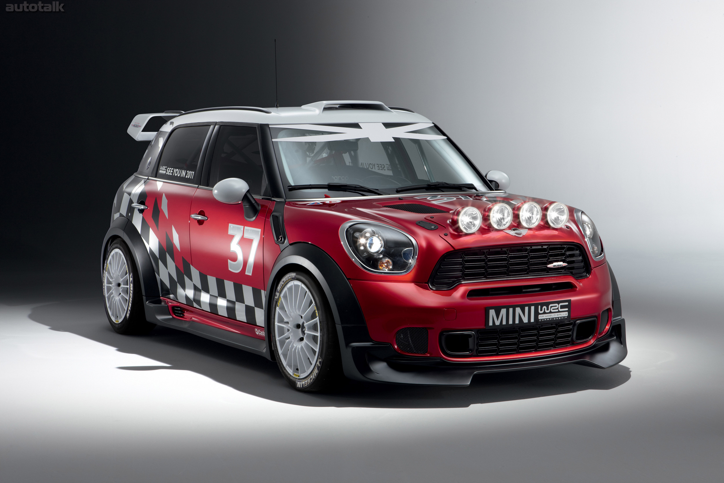 MINI John Cooper Works WRC Rally Car