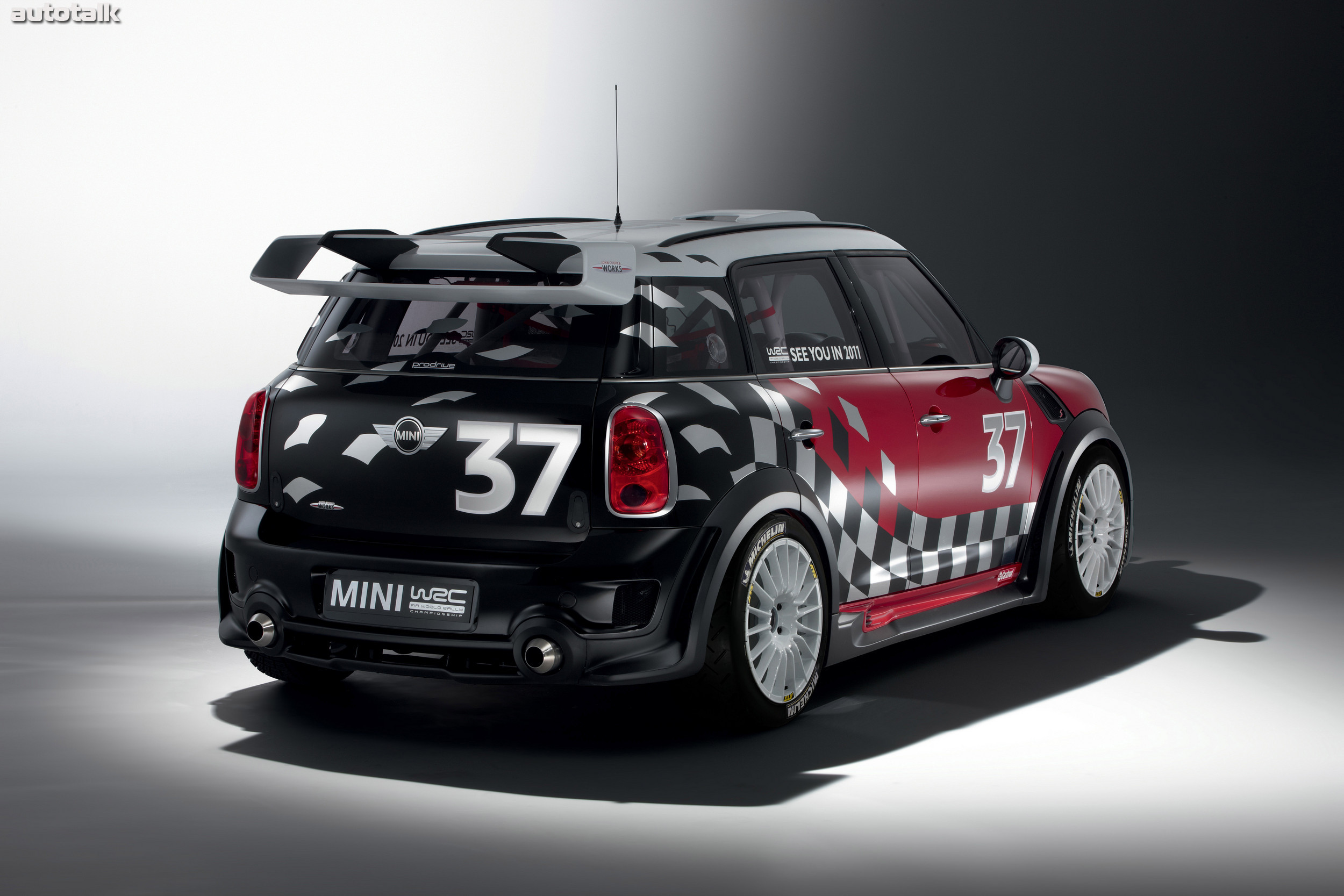 MINI John Cooper Works WRC Rally Car