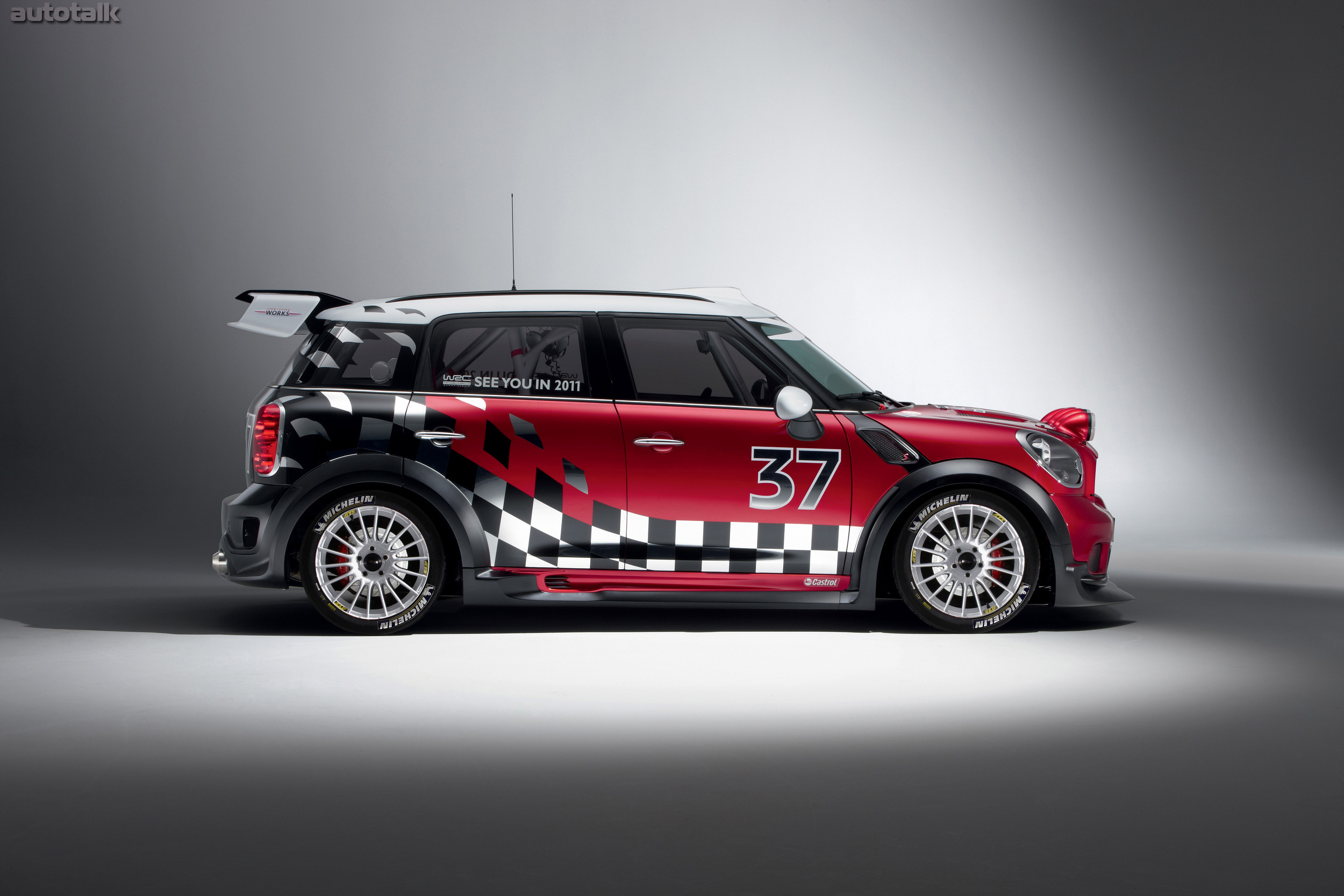 MINI John Cooper Works WRC Rally Car