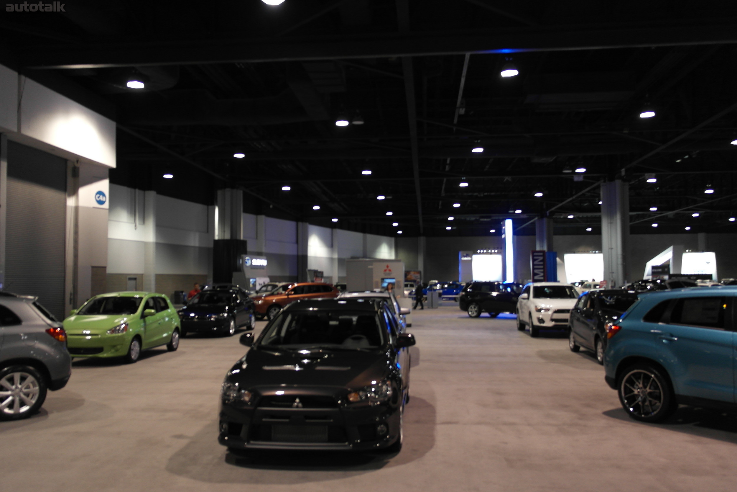 Mitsubishi at 2014 Atlanta Auto Show