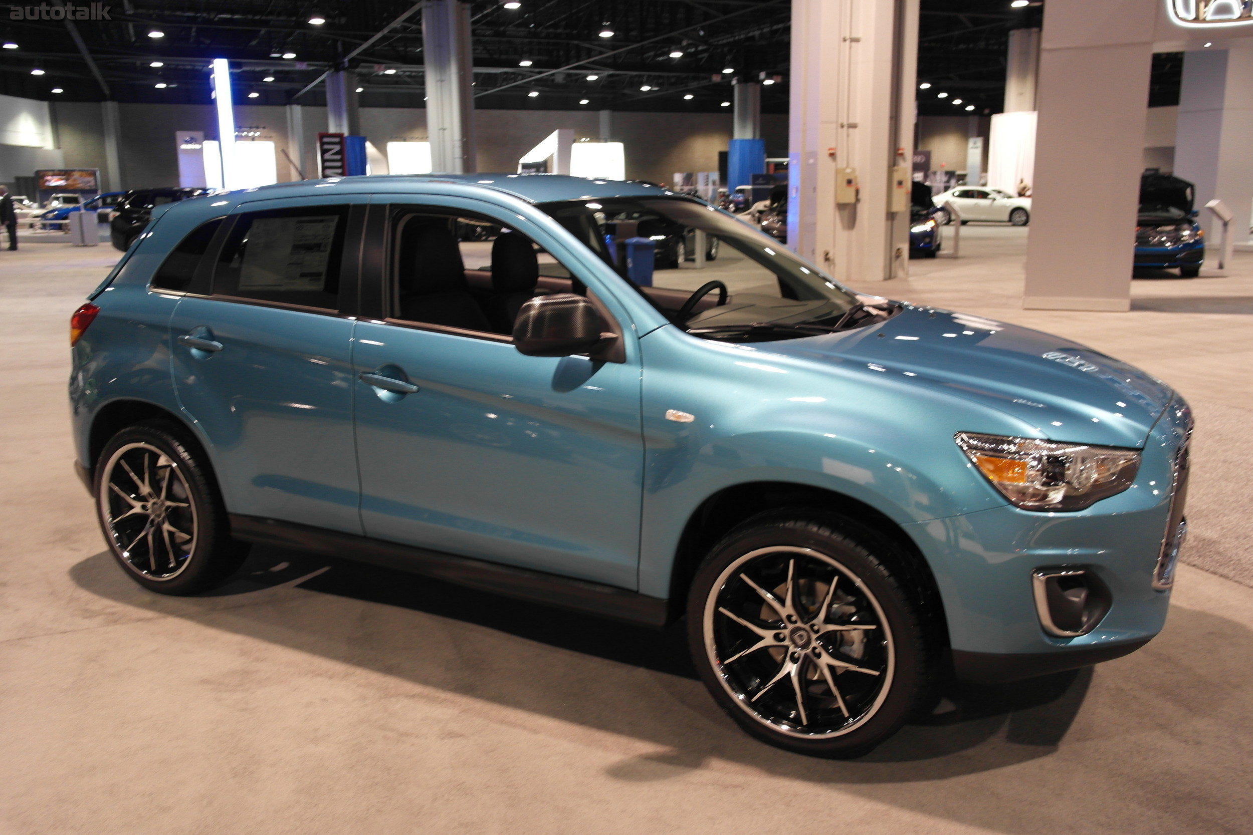 Mitsubishi at 2014 Atlanta Auto Show
