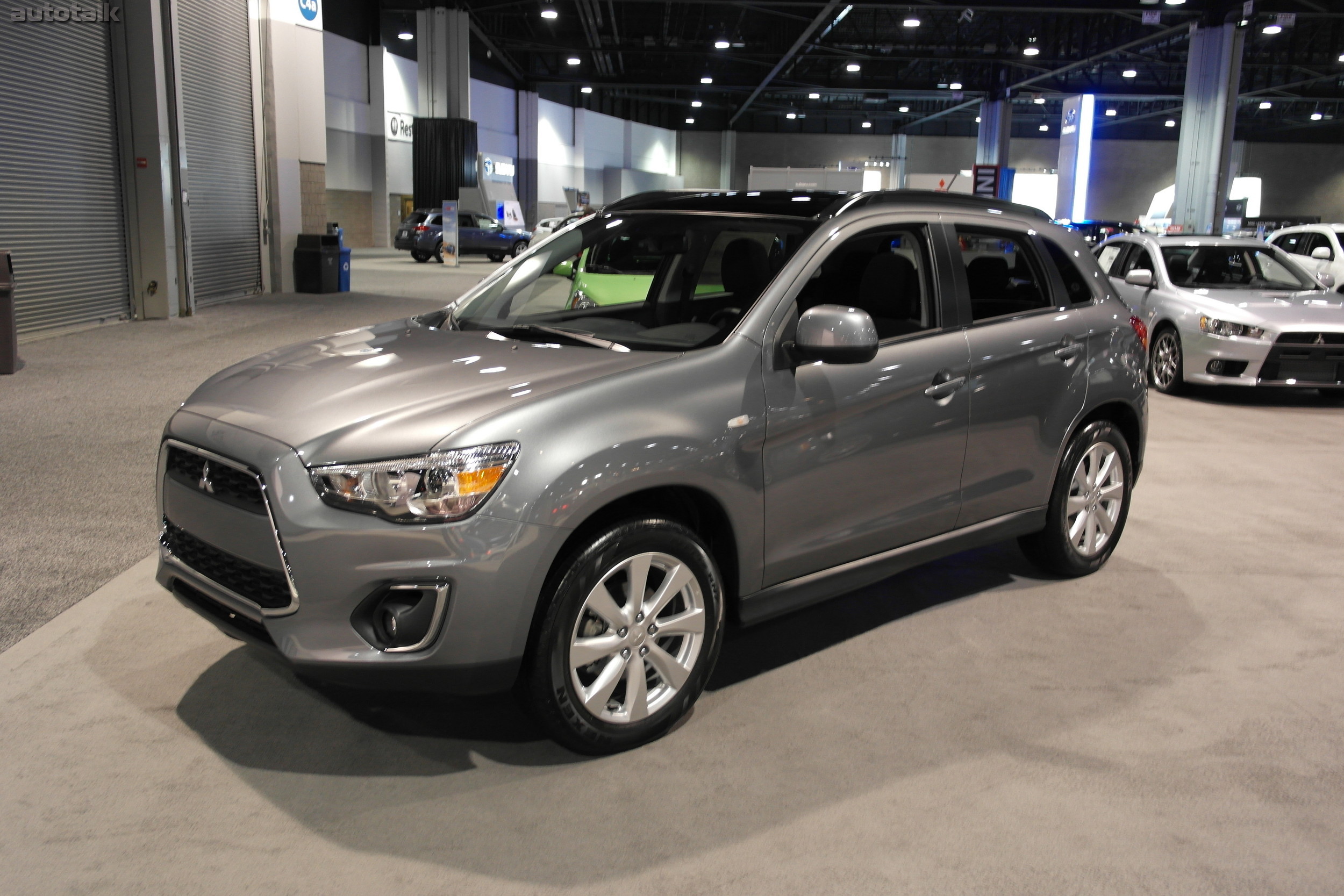 Mitsubishi at 2014 Atlanta Auto Show