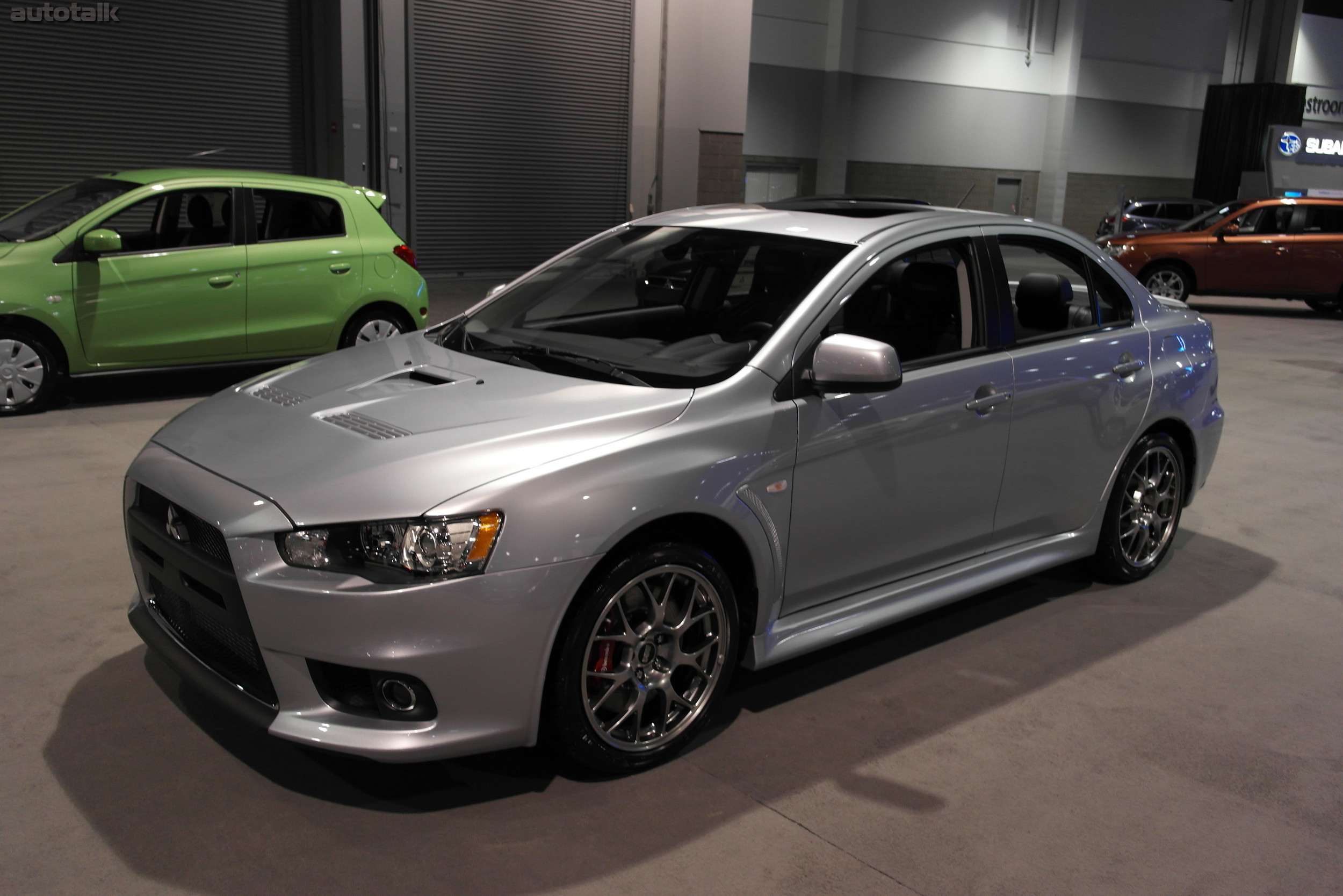 Mitsubishi at 2014 Atlanta Auto Show