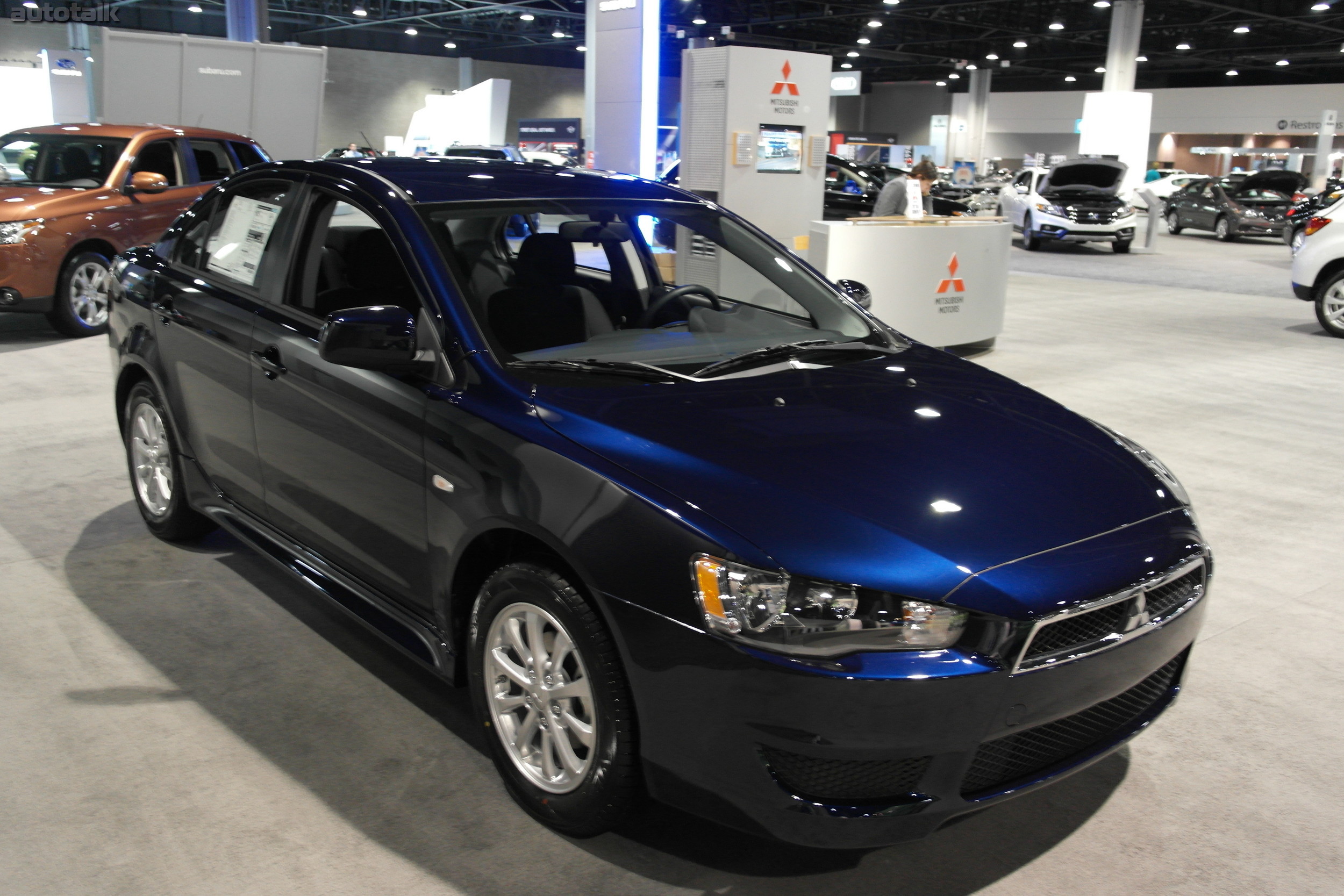 Mitsubishi at 2014 Atlanta Auto Show