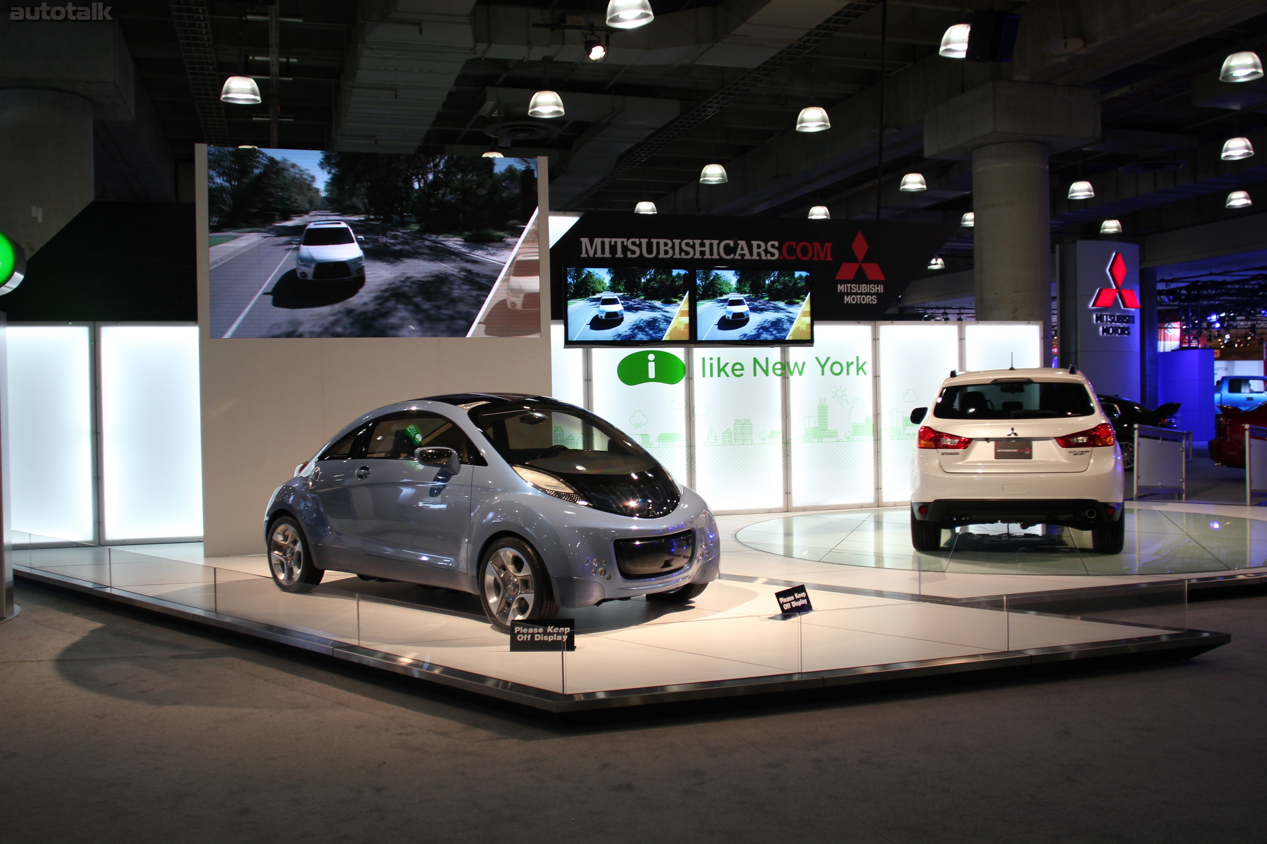 Mitsubishi Booth NYIAS 2012