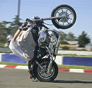 Motorcycle Stunt