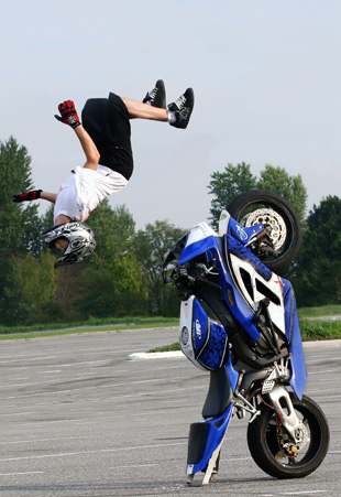 Motorcycle Stunt