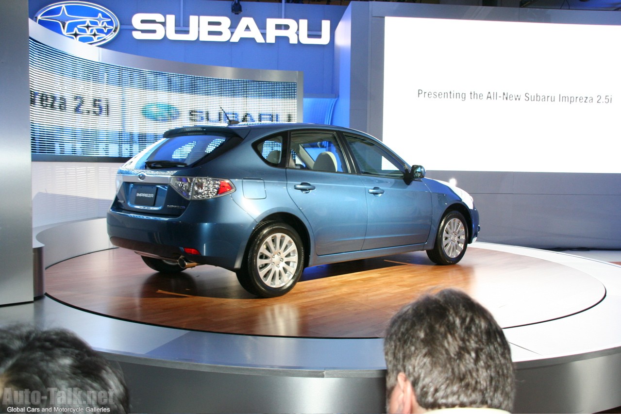 New York Auto Show: 2008 Subaru Impreza