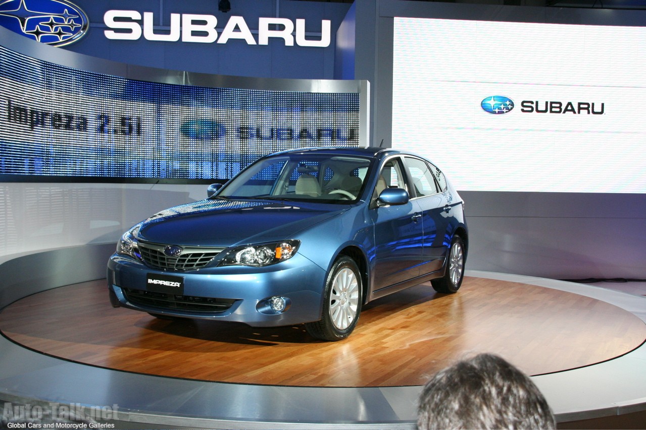 New York Auto Show: 2008 Subaru Impreza
