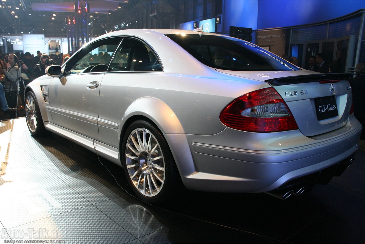 New York Auto Show: AMG CLK63 Black Edition