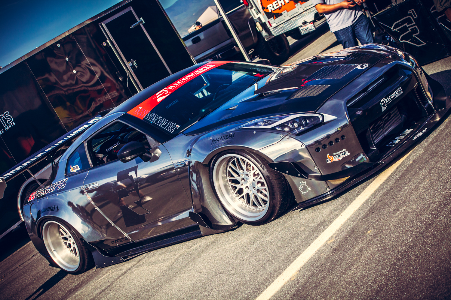 Nissan GT-R at 2016 Shift-S3ctor Coalinga