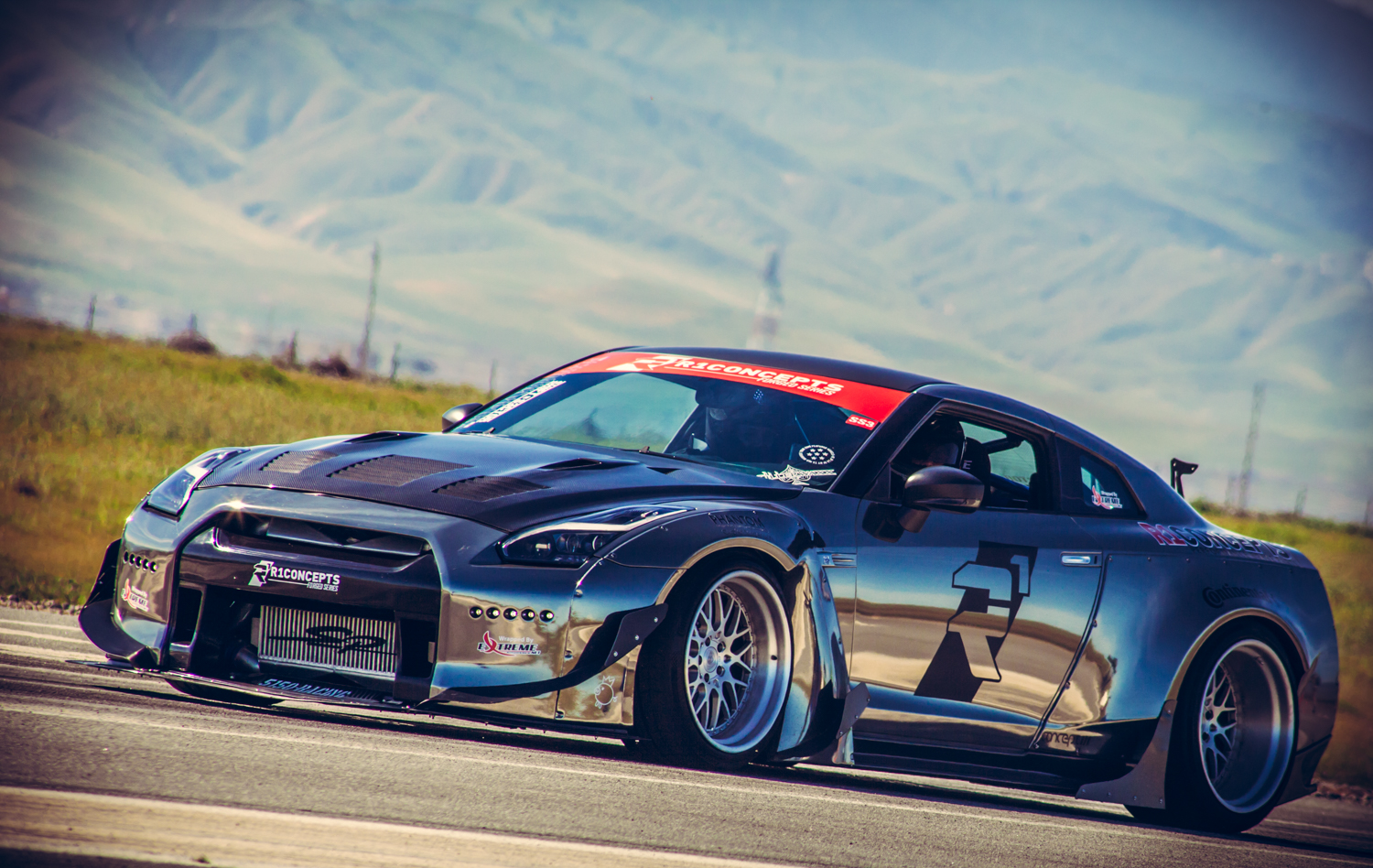 Nissan GT-R at 2016 Shift-S3ctor Coalinga
