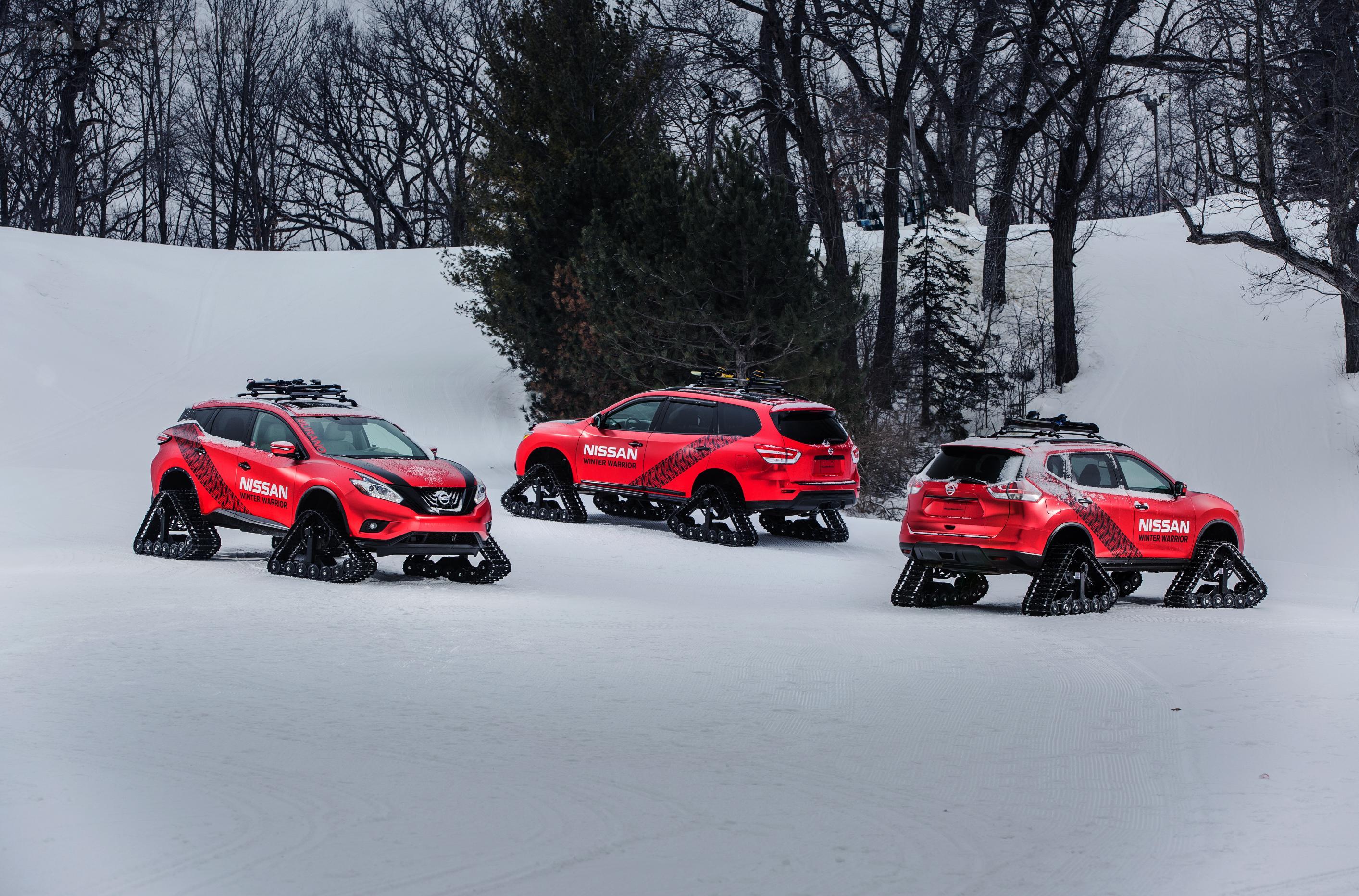 Nissan Winter Warrior Concepts