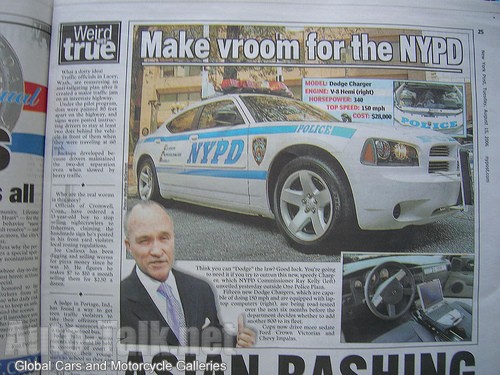 nypd dodge charger