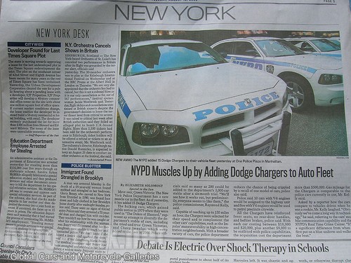 nypd dodge charger