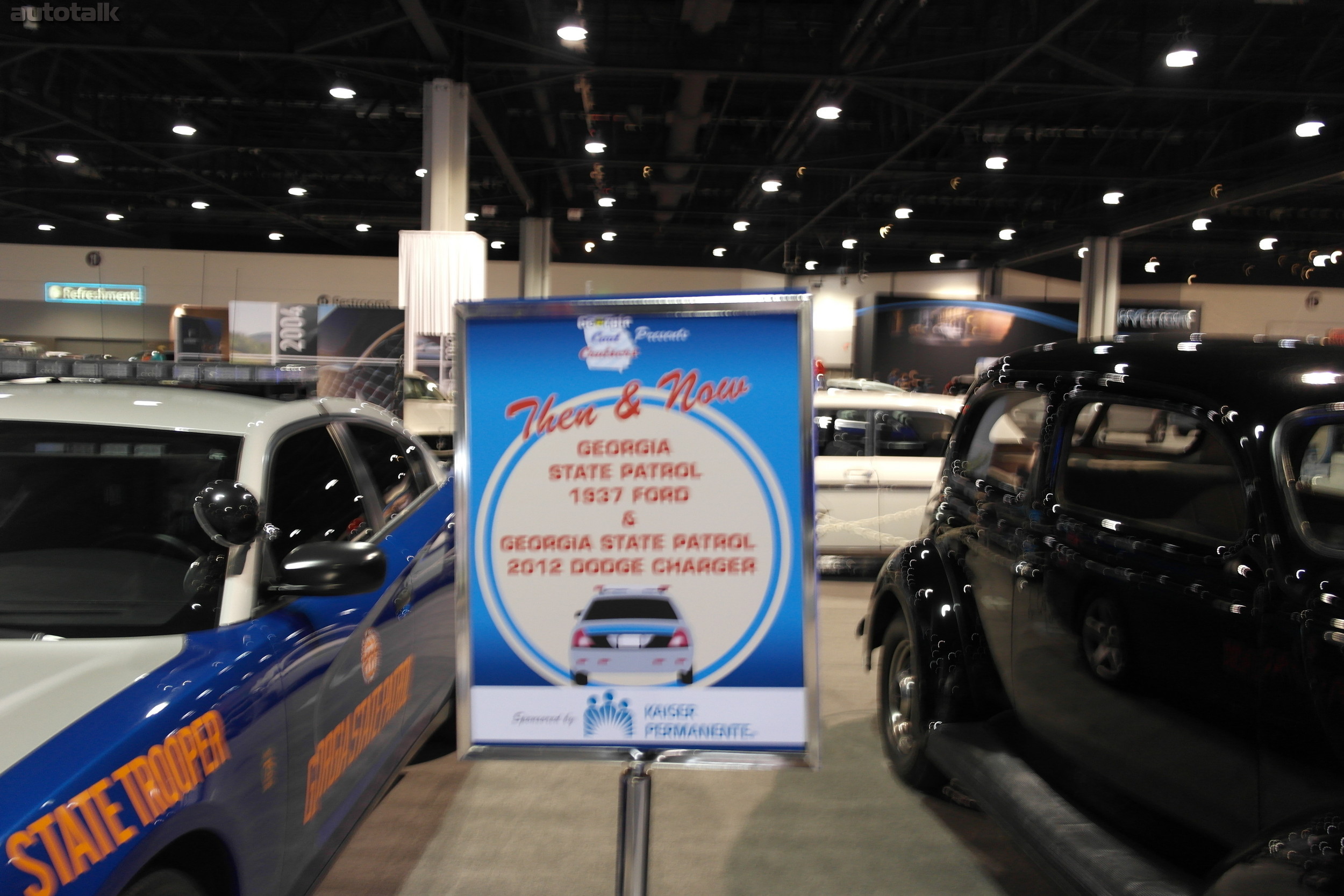 Police cars at 2014 Atlanta Auto Show