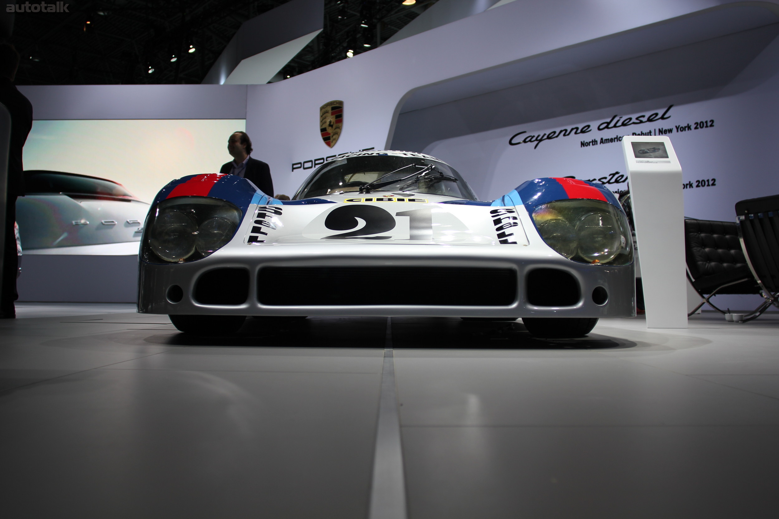 Porsche Booth NYIAS 2012