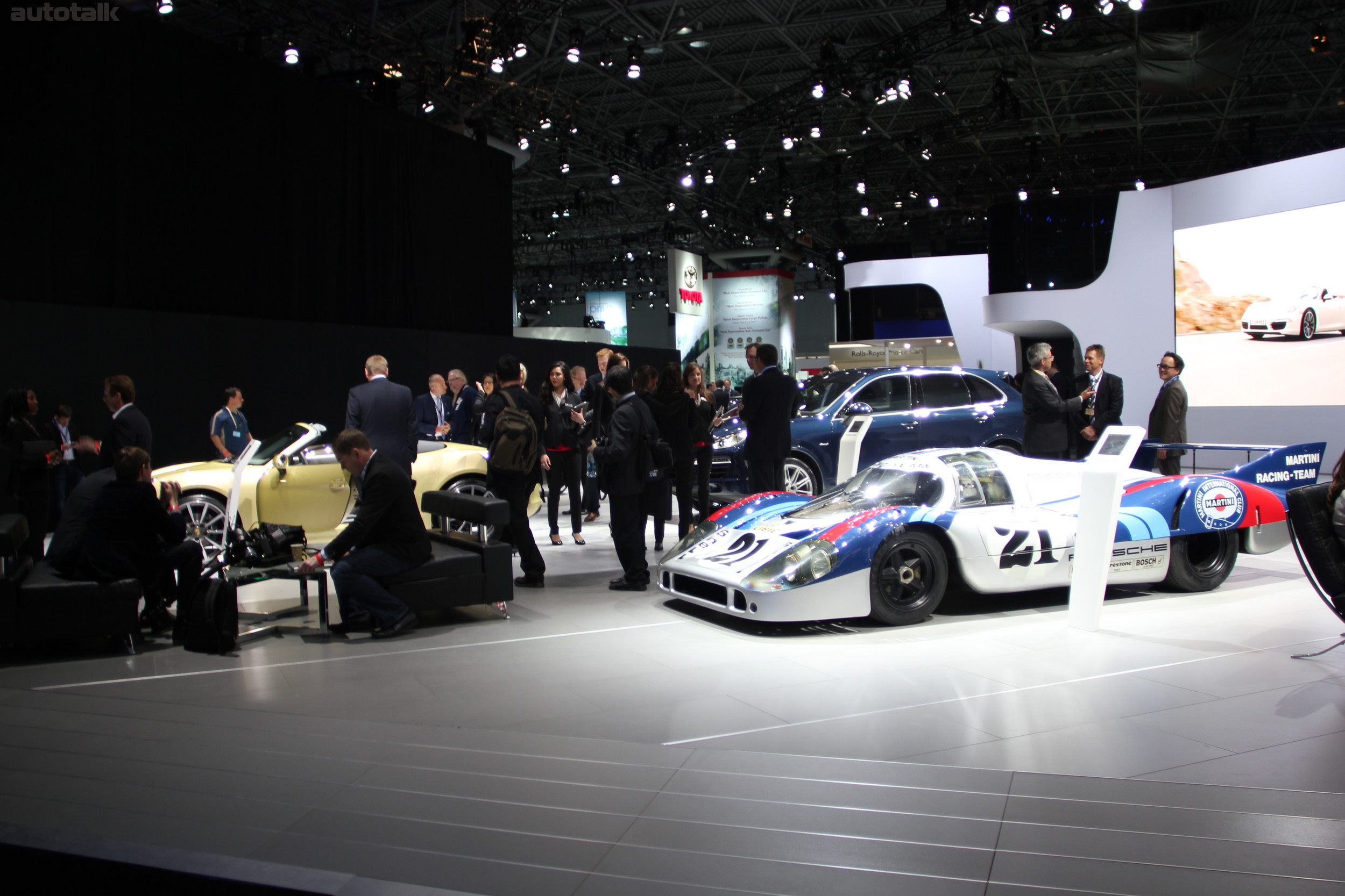 Porsche Booth NYIAS 2012