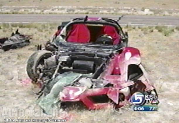 Provo driver crashes his $1.3M Ferrari during road rally