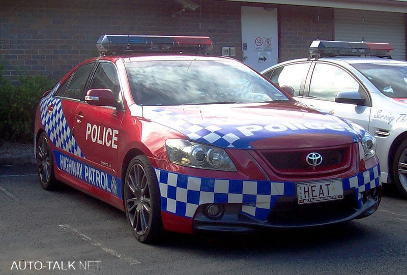 Queensland Police Toyota Aurion
